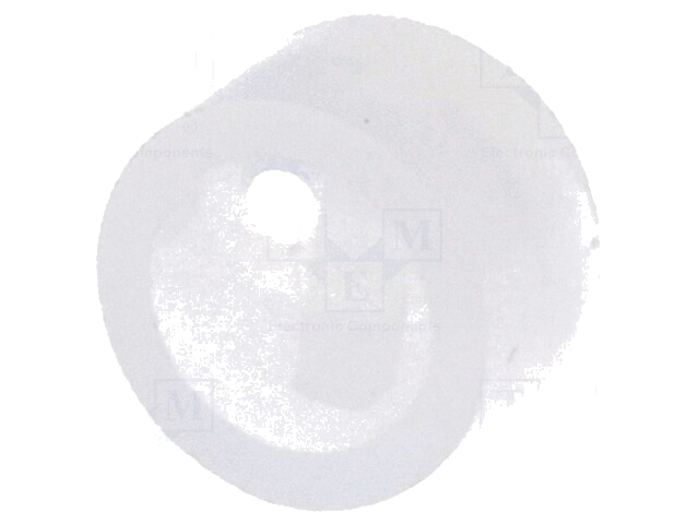 Afstandbus; LED; Øext: 5mm; ØLED: 5mm; L: 3mm; natuurlijk; UL94V-2 Afstandbus; LED; Øext: 5mm; ØLED: 5mm; L: 3mm; natuurlijk; UL94V-2